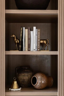 Iron Horse Bookends - Gold | THELIFESTYLEDCO