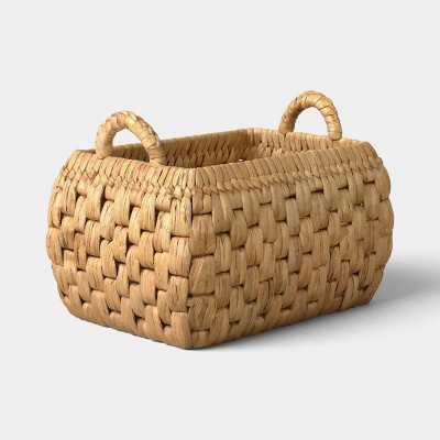 Rectangular Vertical Chunky Weave Basket - Threshold™ | Target