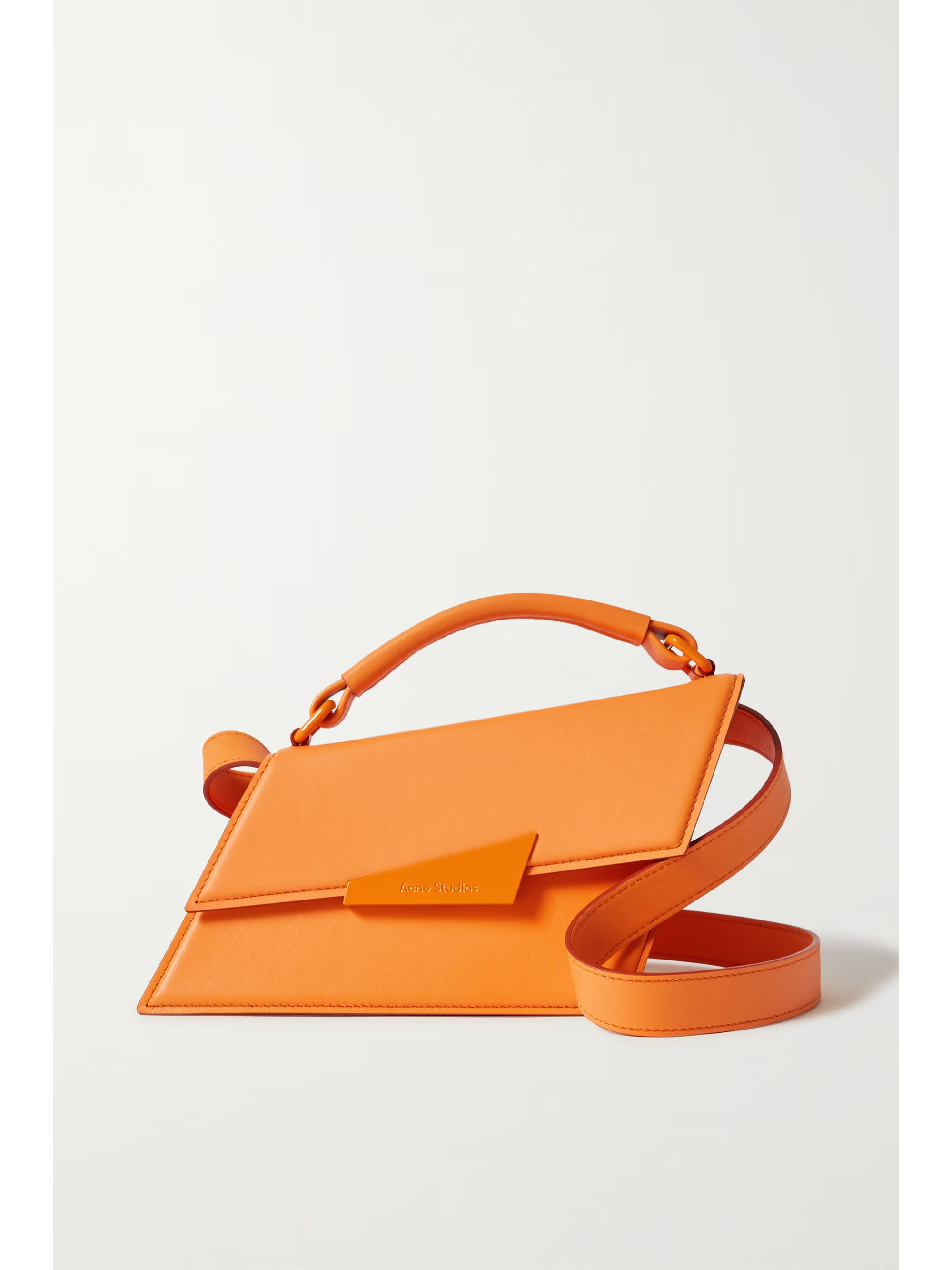 ACNE STUDIOSLeather shoulder bag | NET-A-PORTER (US)