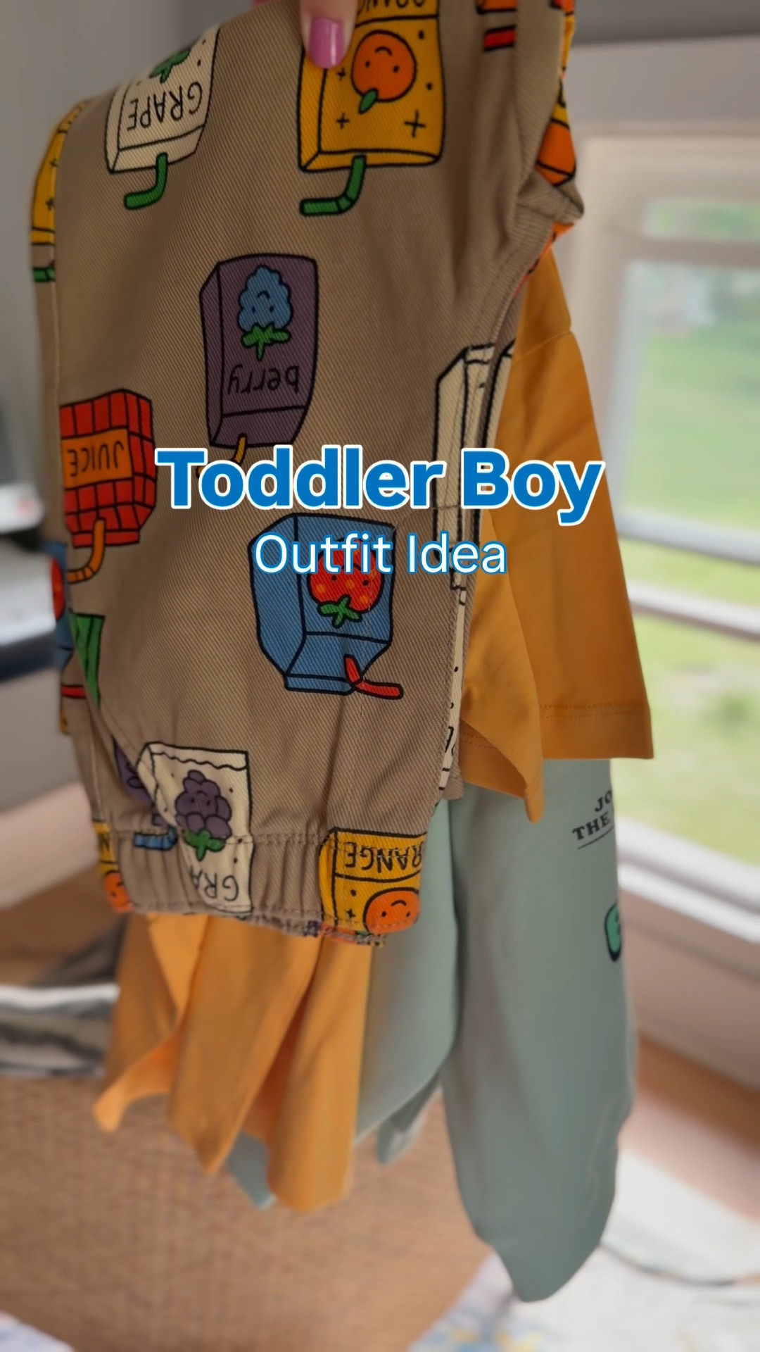 Toddler boy outfit inspo @Next US 😍🧃
I missed these pants the first time but saw a restock & grabbed them so fast! How cute are they!? 
I might do this for his first day of 4K outfit🥹
Currently the pants are sold out, not sure if they’ll restock 🙏 but hopefully they will!

#toddlerboyclothes #toddlerboyoutfits  #toddlerboystyle #toddlerboyfashion #colorfuloutfit #toddlerstyle #nextus #nextkidsclothes #juiceboxpants #cuteboyclothes

#LTKSeasonal #LTKootd #LTKKids