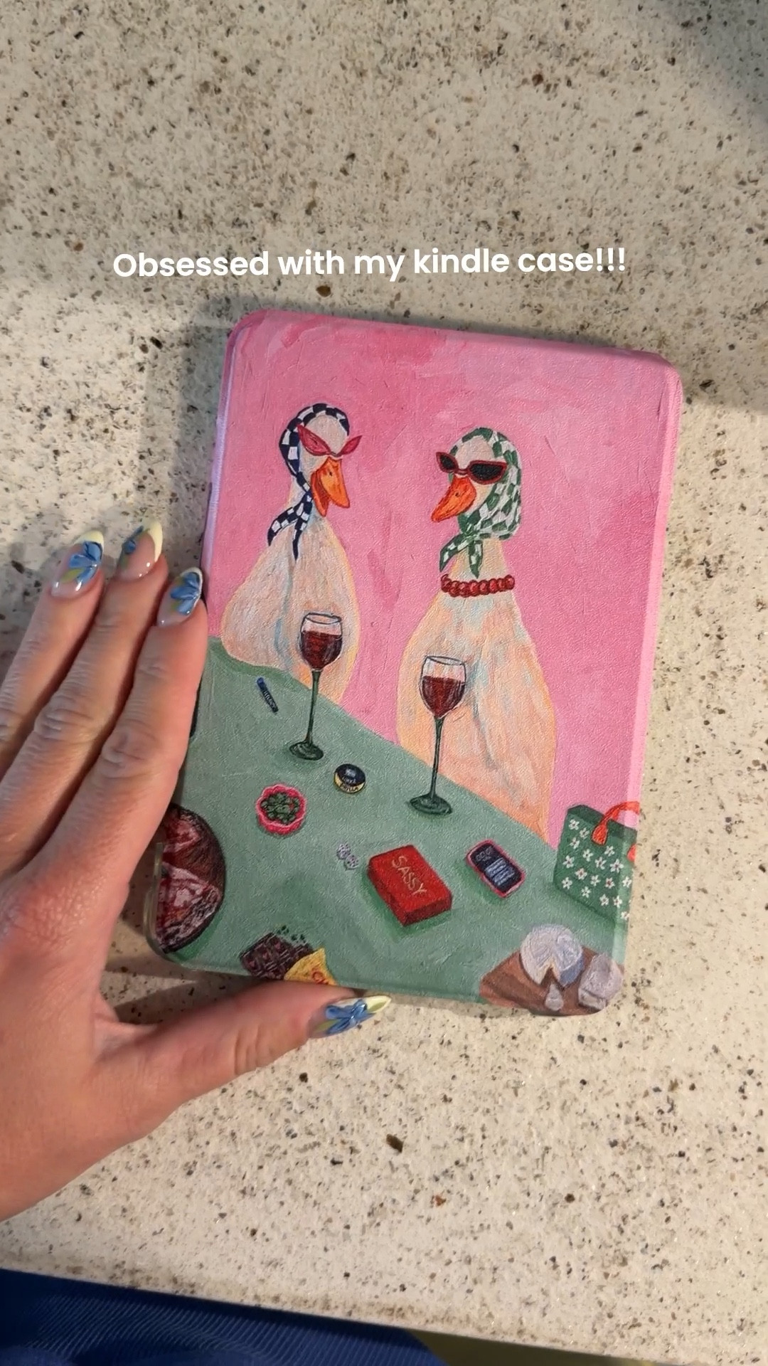 My new kindle case!!! Y’all I’ve been looking for one for 4 months & finally committed and I am so so happy with it!! 

Books | Reading | Kindle | Homebody 

#LTKootd #LTKHome #LTKselfcare