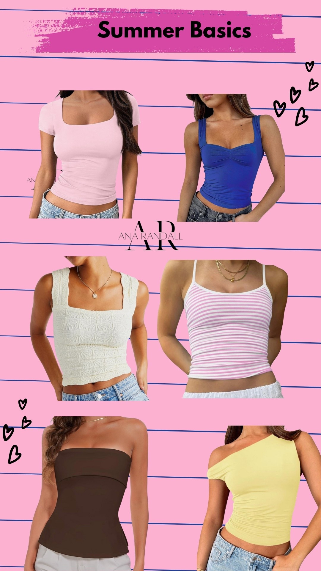 These summer basic are a must-have and will look amazing while not breaking the bank! Click my link to shop 💸

#LTKSaleAlert #LTKFindsUnder50 #LTKStyleTip