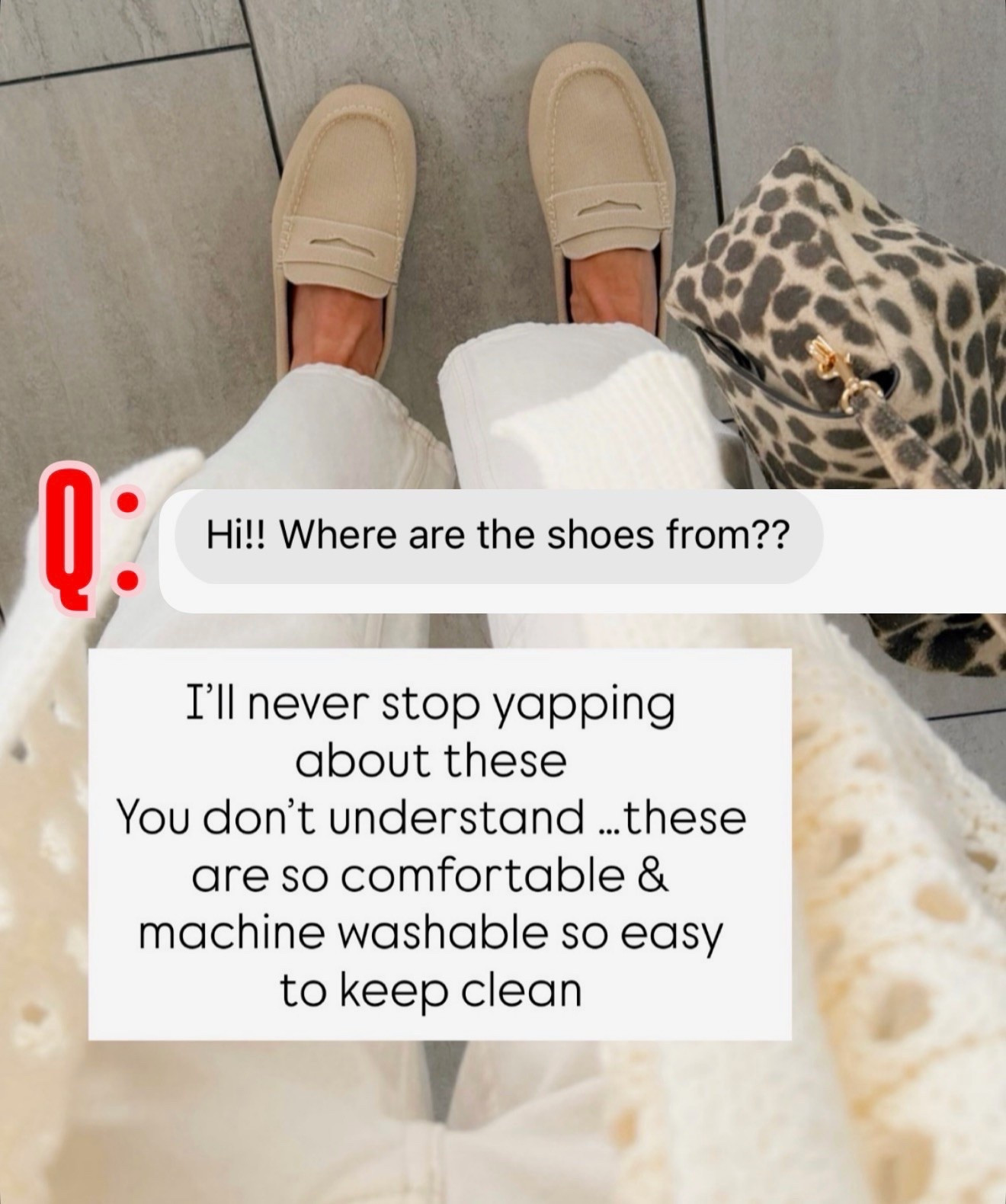 These shoes are one of my most worn purchases lately. They are insanely comfortable, easy to throw on with everything, and the fact that they’re machine washable makes them even better. Such a good everyday shoe for errands, travel, or casual outfits.

Comfortable shoes, everyday flats, washable shoes, casual outfit staple, neutral shoes, travel shoes, comfy loafers, easy everyday style, capsule wardrobe, chic casual outfit, fashion essentials, versatile shoes, mom style, effortless fashion, annabrstyle

#LTKTravel #LTKSeasonal #LTKOver40