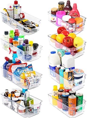 Utopia Home Set of 8 Pantry Organizers-Includes Organizers - Organizers for Freezers, Kitchen Cou... | Amazon (US)
