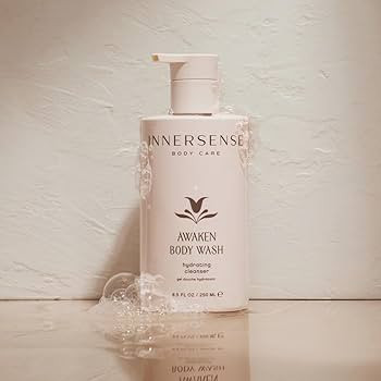 INNERSENSE Organic Beauty - Awaken Body Wash | Non-Toxic, Cruelty-Free Hydrating Cleanser (8.5 fl... | Amazon (US)