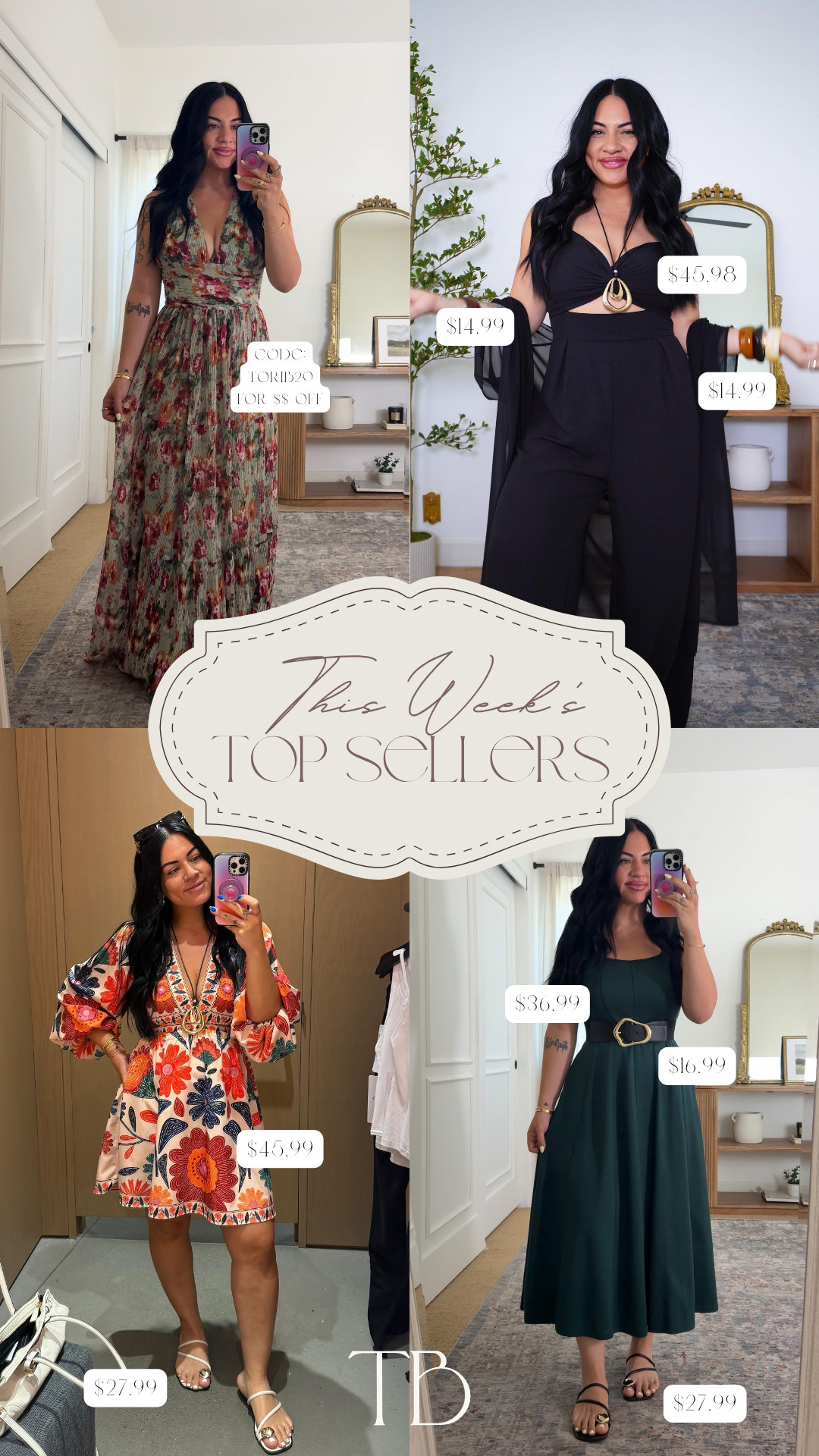 Top sellers this week 🖤

Wearing a size large in everything

Code: TORIB20 for $$ off @Lulus !!

Lulus code, lulus, Walmart, Amazon, Amazon dresses, Amazon vacay outfits, Tori block

#LTKootd #LTKSaleAlert #LTKSeasonal