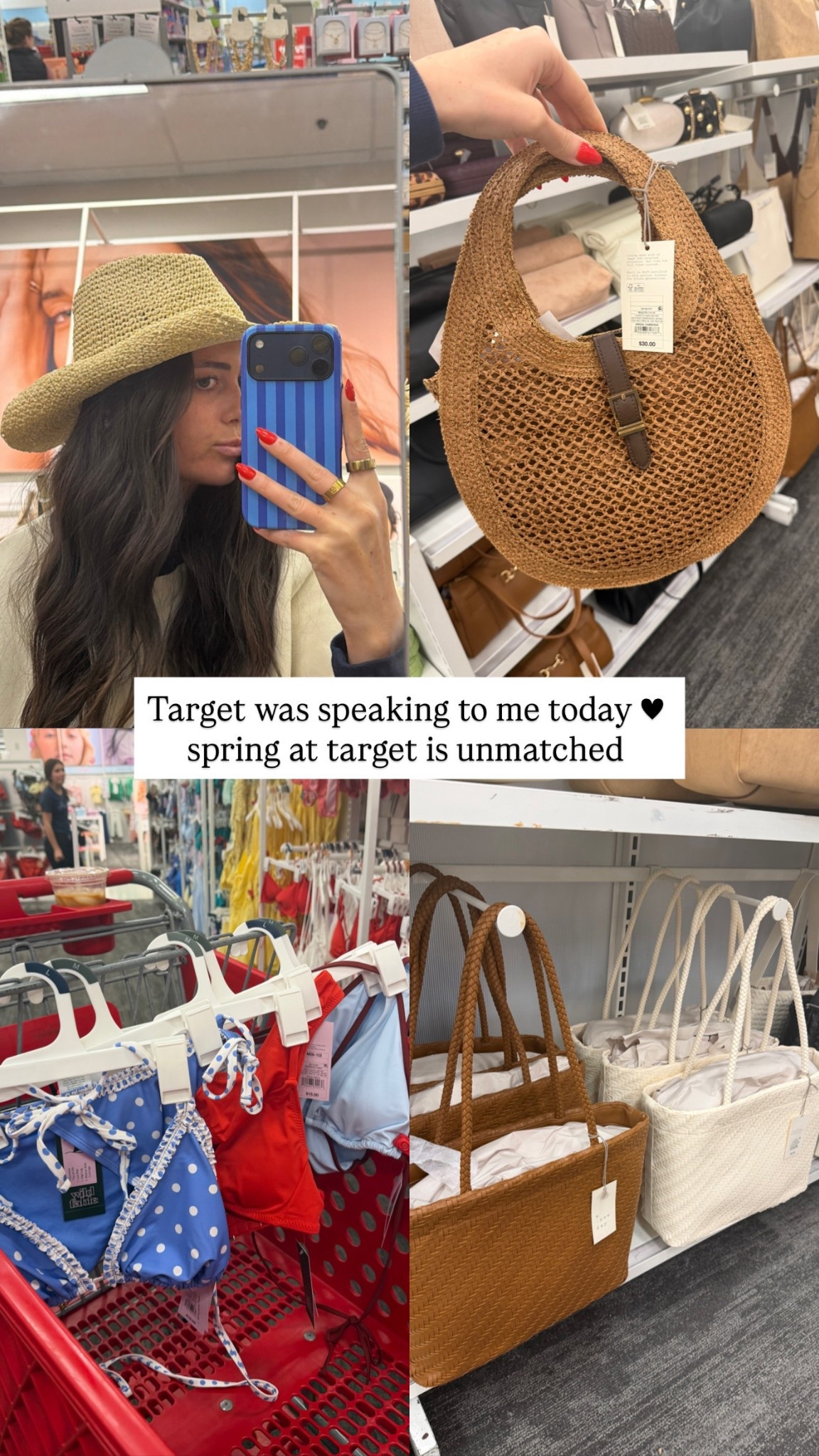 target was speaking to me today 🖤spring at @Target  is unmatched 

#LTKTravel #LTKootd #LTKSeasonal