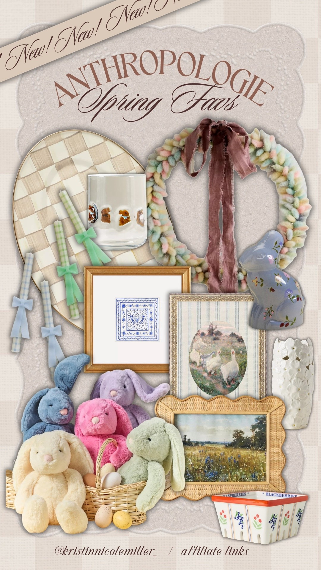 New spring favorites at Anthropologie!! Soo many cute new finds for spring + Easter 🐣 

Seasonal Spring home decorations kitchen living room dining decor mom favorites trending 

#LTKSeasonal #LTKmomlife #LTKHome