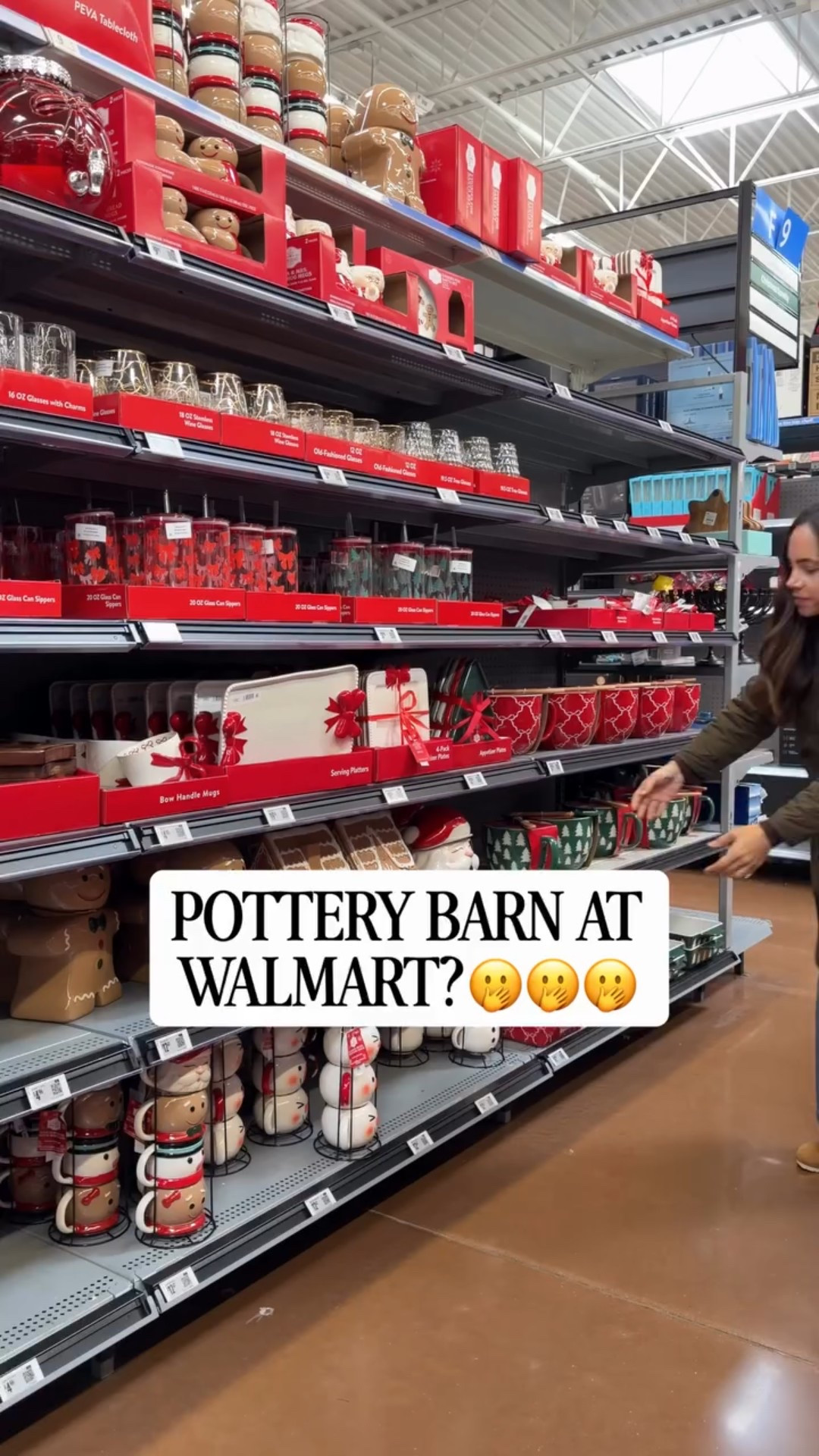 WOW  c o m m e n t ✨ WALMART ✨ & i will DM you all the info (FYI you have to be fllowing prior or the message won’t send) it's wild to me that they just keep adding lore and more holiday and it just keeps getting better and better. i about fell over when i saw that ribbon the spool is HUGE. amazing finds today you guys.