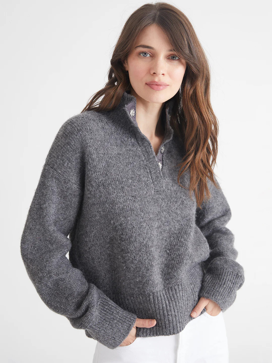 Taylor: Snap Front Pullover | 525 America