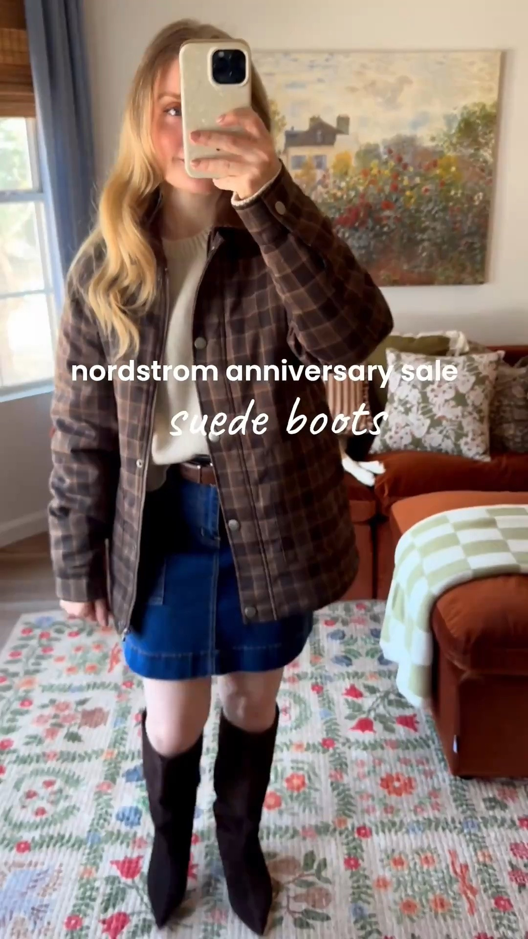these nordstrom anniversary sale suede boots (steve madden brax boots) are one of the cutest of the sale! they have a trendy heel shape that is super flattering!

i find these run tts but on the big side. very comfy and relaxed in the calf!

#LTKSeasonal #LTKSaleAlert #LTKootd

#LTKSaleAlert #LTKSeasonal #LTKootd