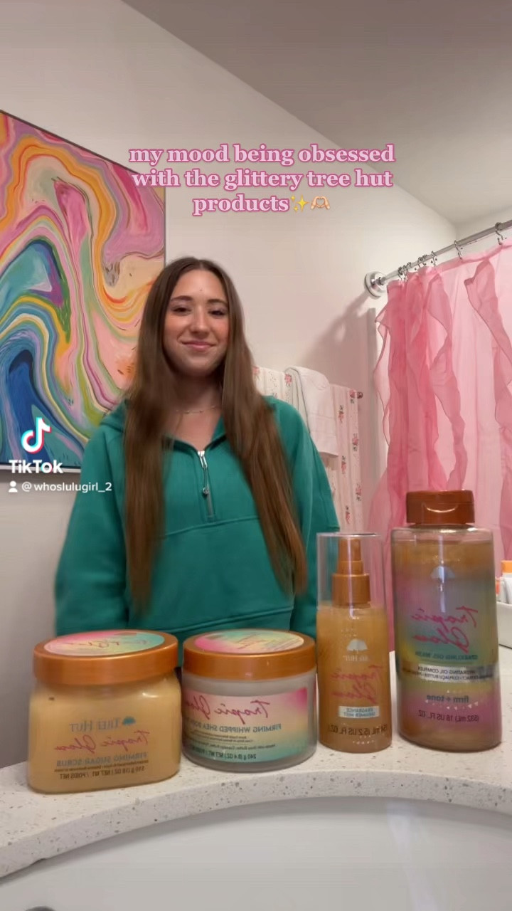 shop tree hut tropic glow products!