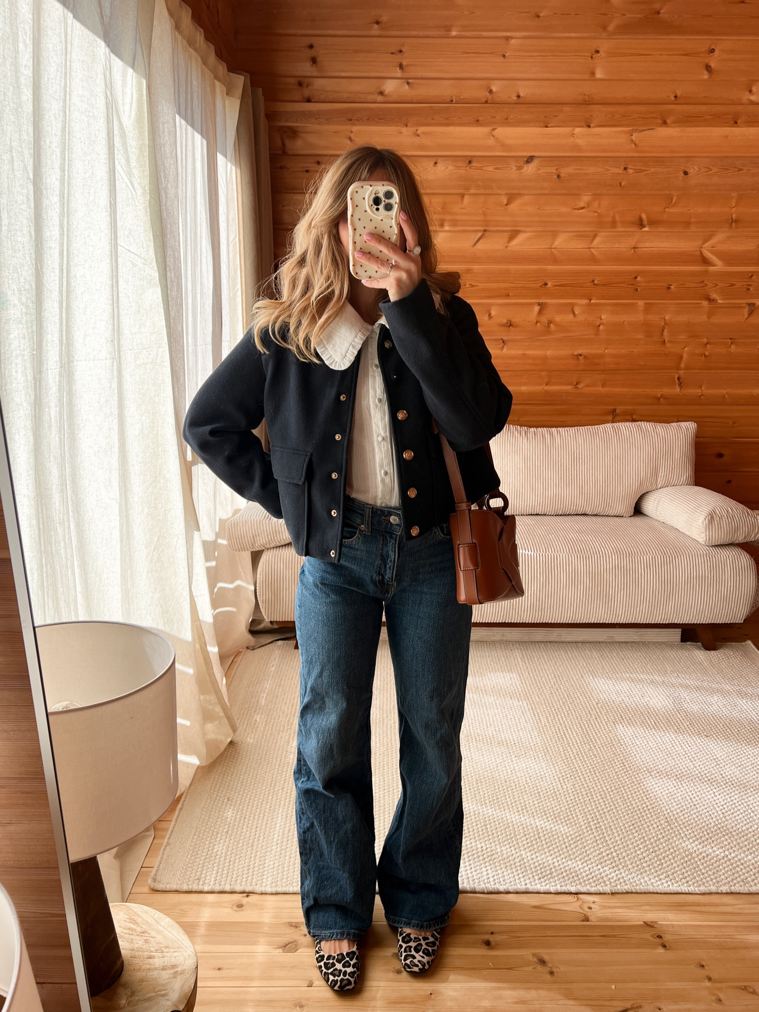 Blue denim, maxi col et leopard shoes 🐆🦋 

#LTKSeasonal #LTKstyletip #LTKeurope