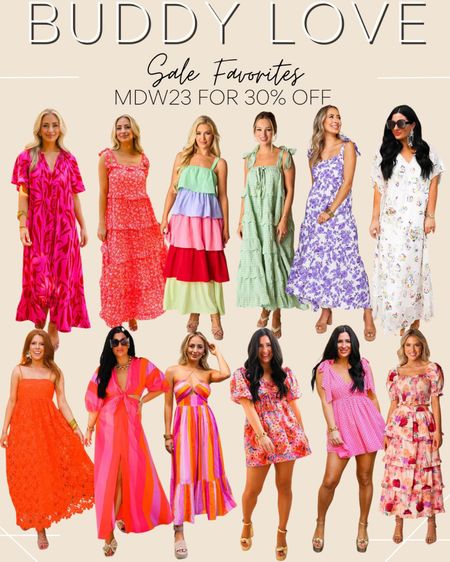 BuddyLove Memorial Day sale favorites! MDW23 for 30% off!! 🤍
Summer dress, vacation style, summer colorful dress, vacation dress 

#LTKtravel #LTKsalealert #LTKSeasonal