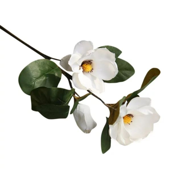 Artificial Fake Flowers Leaf Magnolia Floral Wedding Bouquet Party Home Decor WH | Walmart (US)
