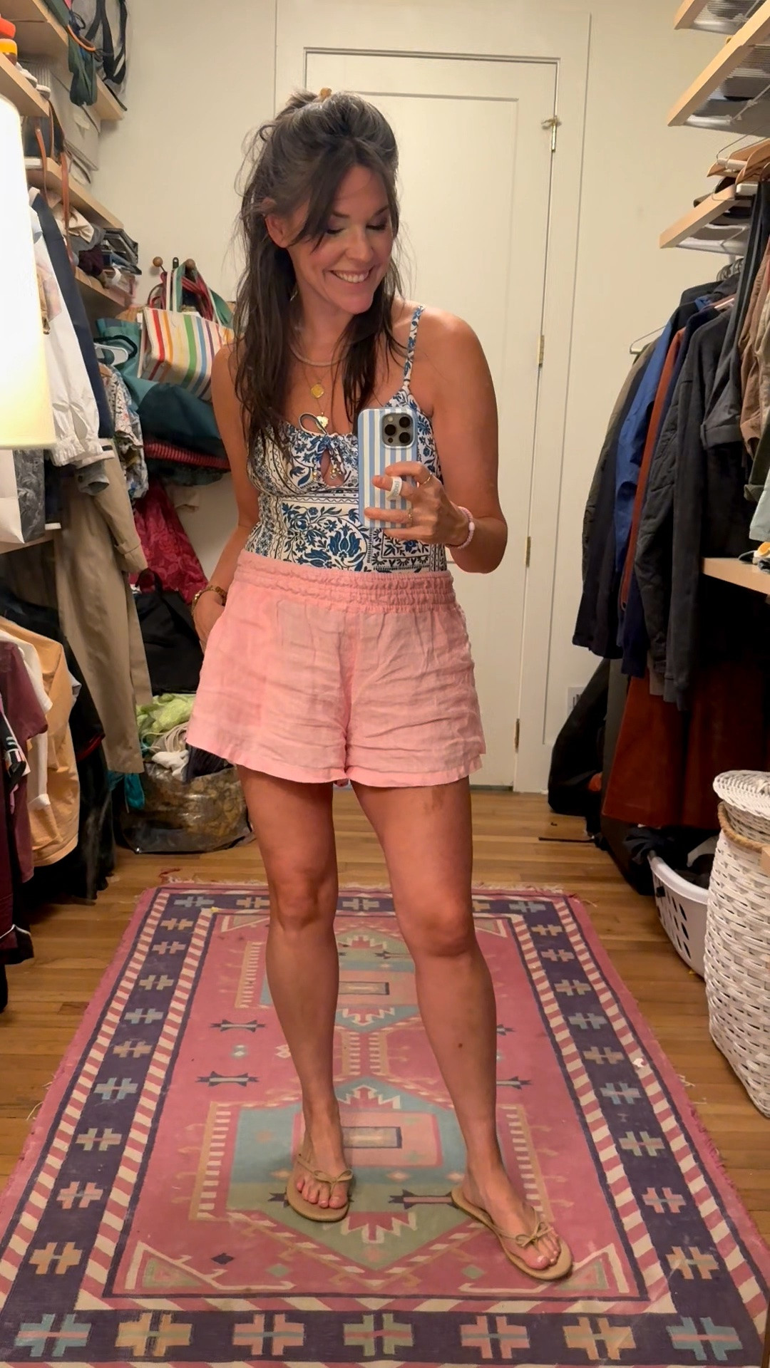 This bathing suit is so cute! I love the keyhole top with the cute drawstring and the pattern is so fun. I’m wearing a medium and it’s perfect!💫

#LTKmomlife #LTKOver40 #LTKSwim