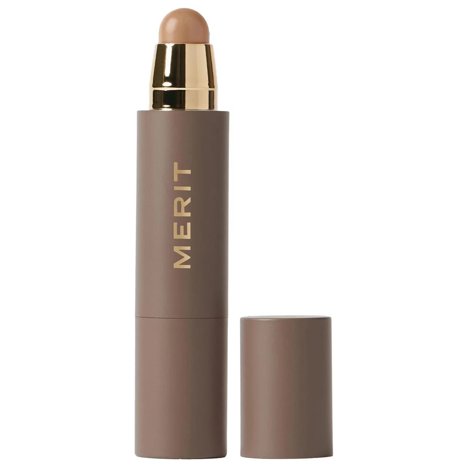 MERIT The Minimalist Perfecting Complexion Foundation and Concealer Stick, Size: .23Oz, Burlwood | Kohl's