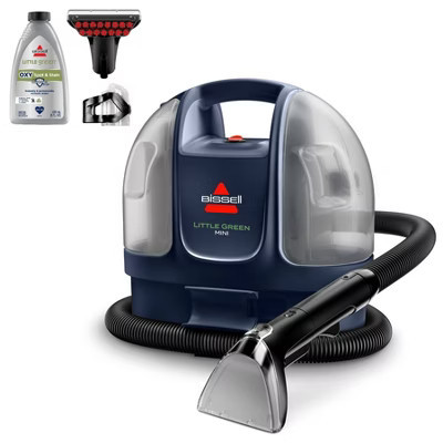 BISSELL Little Green Mini Corded Portable Carpet Cleaner 4064T 12' 4" Cleaning Path Dark Blue | Target