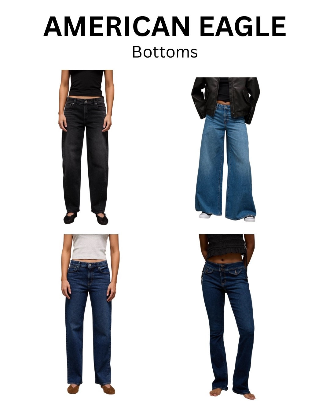 American eagle bottom favs!
All 5%-15% off get it now before it’s gone!

#LTKPetite #LTKSaleAlert #LTKStyleTip