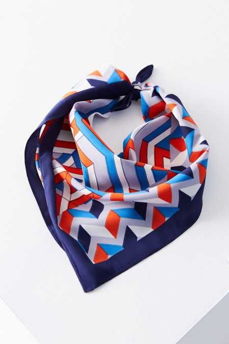 Ecote Silky Mini Square&nbsp;Scarf | Urban Outfitters US