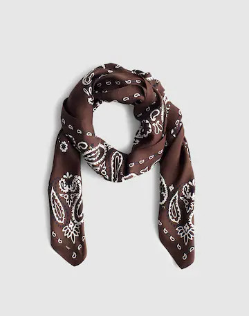 Oversized Silk Bandana | Madewell