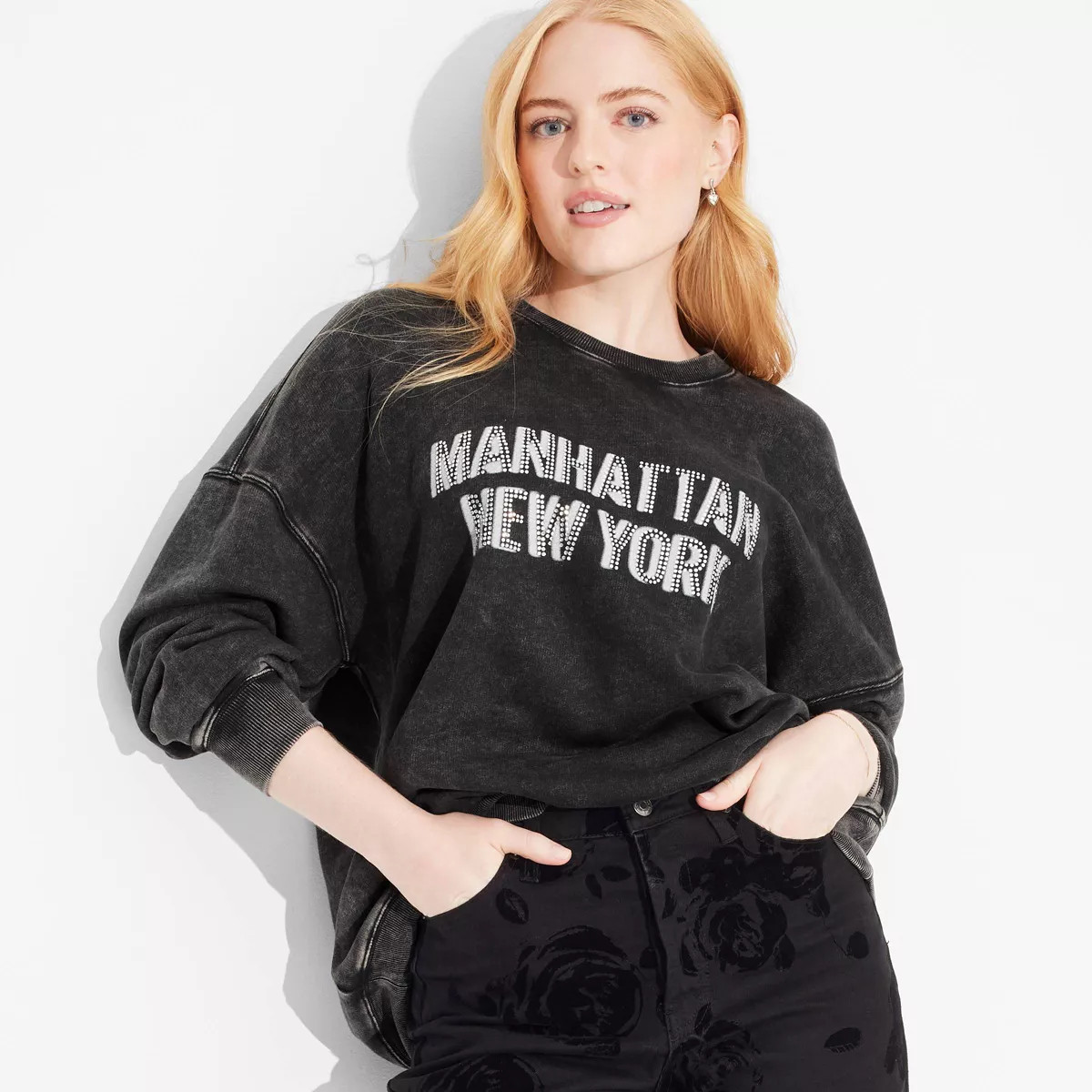 Women's Oversized Sweatshirt - Wild Fable™ | Target