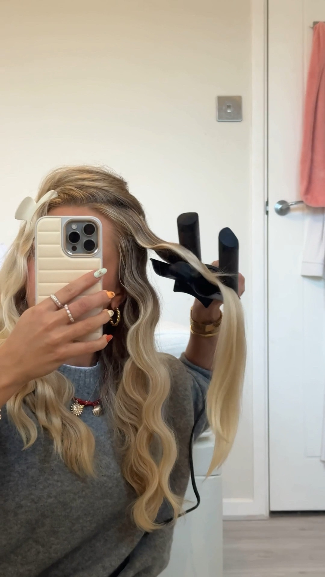 First time trying me new GHD Wave Triple Barrel Hair Waver - I LOVE it!! 👱🏼‍♀️ #ghd

#LTKautumn