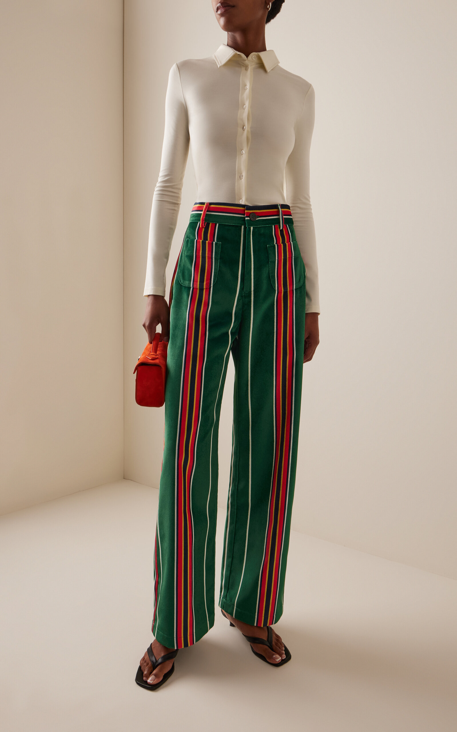 Pippi Cotton Velvet Pants | Moda Operandi (Global)
