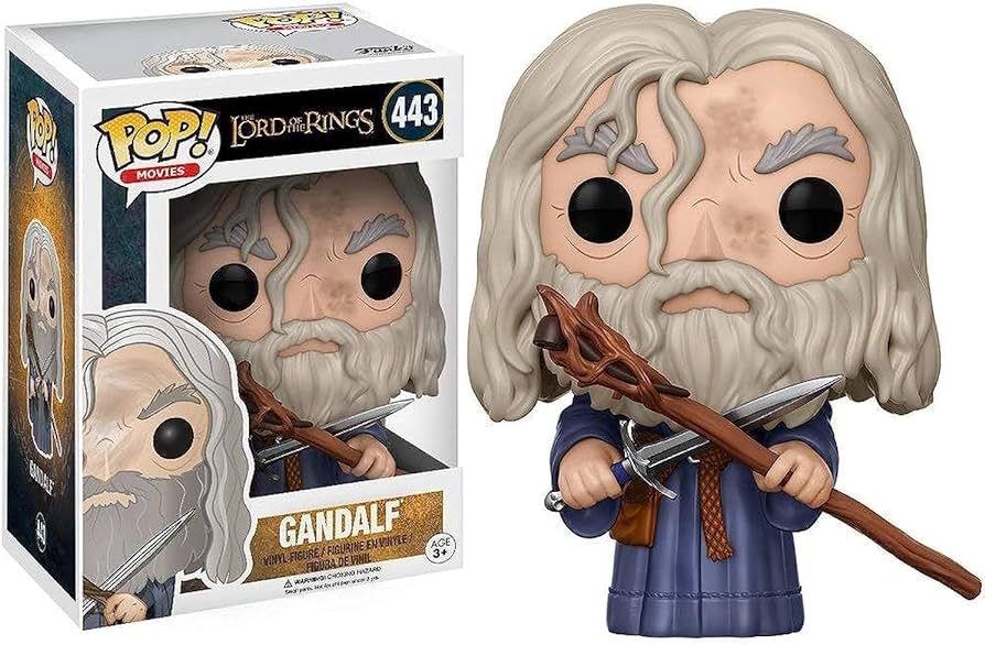 Funko POP Movies The Lord of The Rings Gandalf Action Figure | Amazon (US)