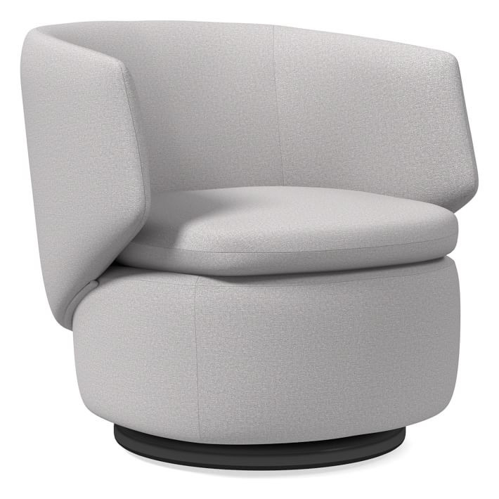 Crescent Swivel Chair | West Elm (US)