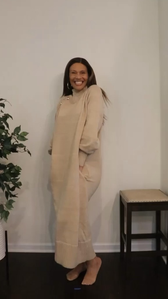 The weather outside will soon be frightful but this comfy sweater dress from Stylewe is so delightful! 🧊❄️

#LTKSeasonal #LTKStyleTip #LTKFindsUnder100