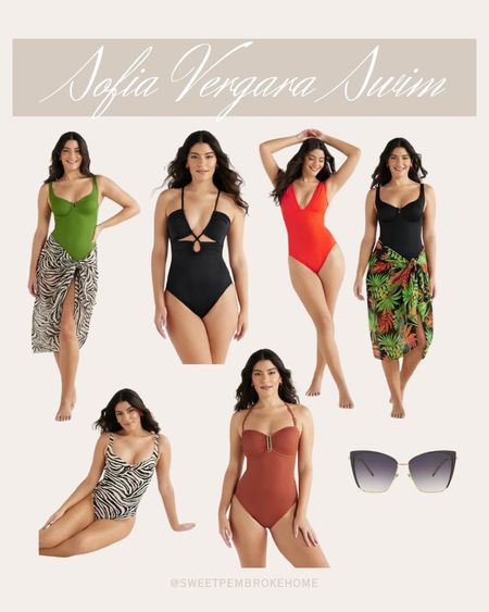 There is a new line of swimsuits from Sofia Vergara at Walmart. All under $40. If you have ever purchased her dresses or jeans you know they are great quality. I’m sure these will sell out. #sofiavergara #swimsuits #resortwear #vacation #swim

#LTKSeasonal #LTKswim #LTKstyletip