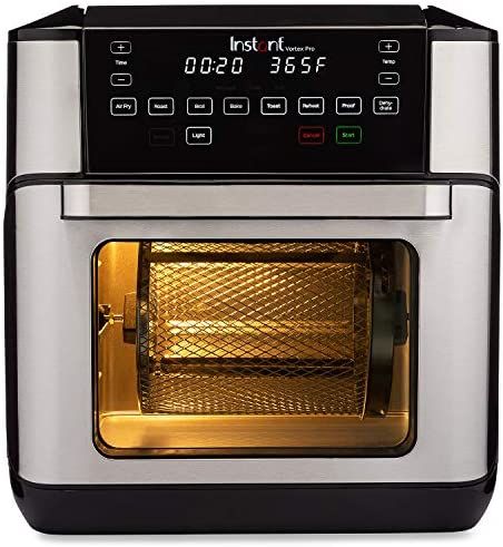 Instant Pot Vortex Pro 10 Quart Air Fryer, 9-in-1 Rotisserie and Convection Oven, Roast, Bake, De... | Amazon (US)
