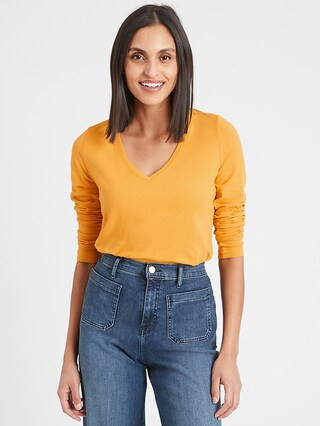 Timeless V-Neck T-Shirt | Banana Republic Factory