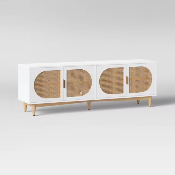 Organic Caned TV Stand for TVs up to 65" - Project 62™ | Target