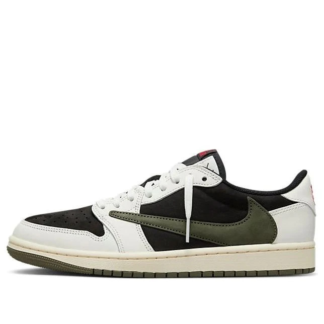 (WMNS) Air Jordan 1 Retro Low OG SP 'Travis Scott Medium Olive' | KICKS CREW