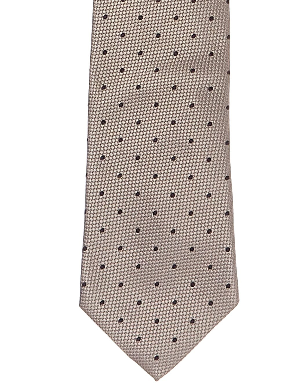 Beige Dots Silk Tie | Gilt & Gilt City