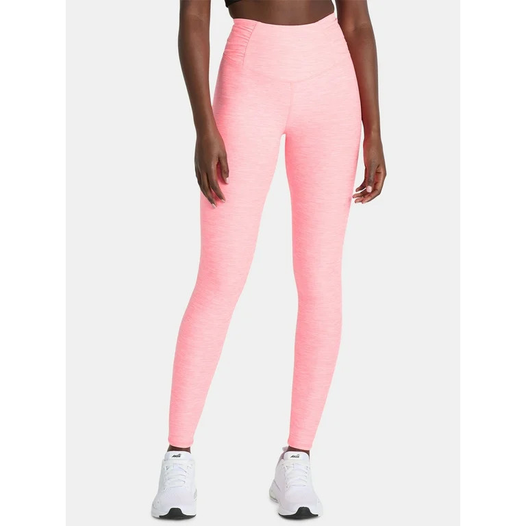 Athletic Works Women's ButterCore High Rise Ruched Leggings, Sizes XS-XXXL | Walmart (US)