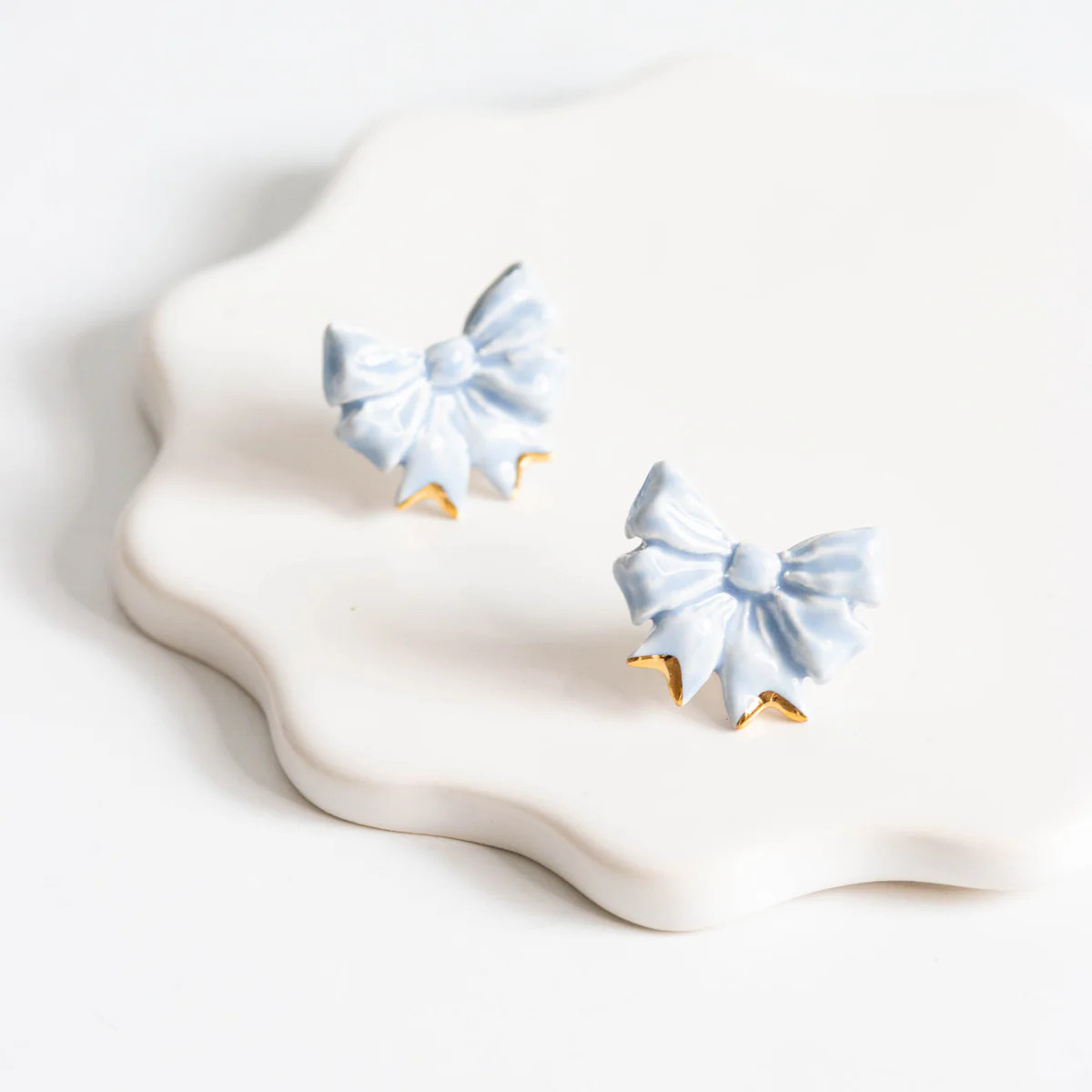 Bow Studs | Susan Gordon Pottery