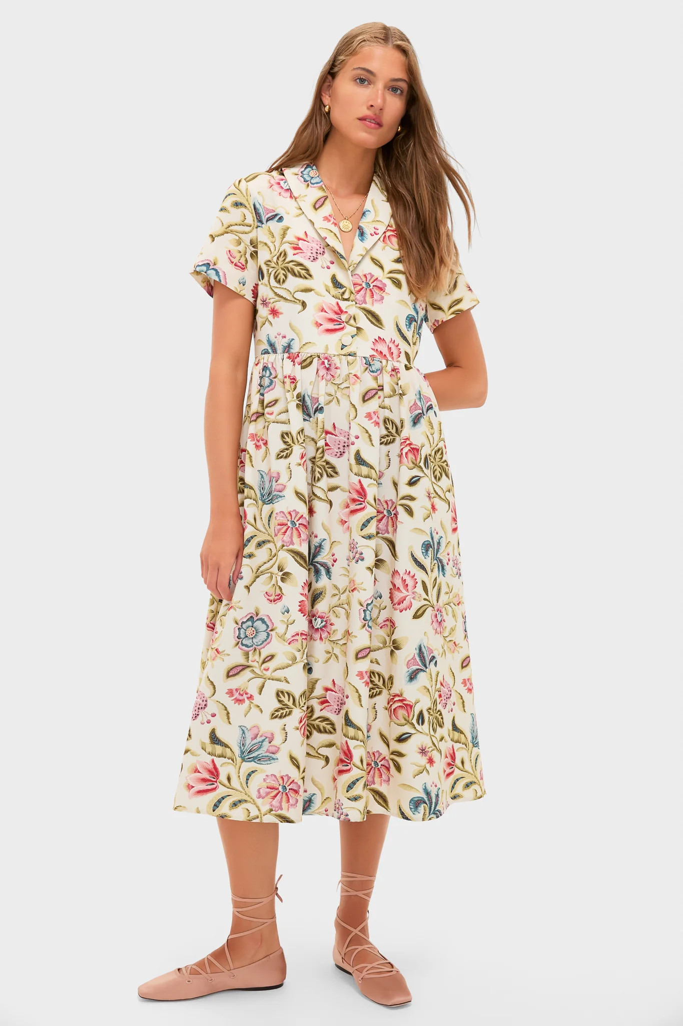 Dianthus Floral Adelaide Dress | Tuckernuck (US)