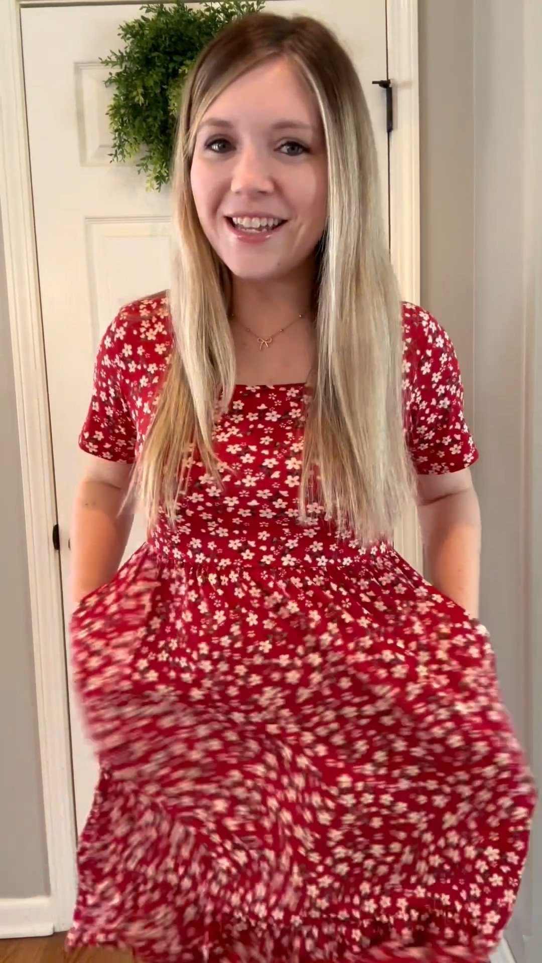 This dress is so soft and stretchy, plus it has pockets!
Perfect for spring and Easter!
I’m 5’4 wearing a medium

#LTKSaleAlert #LTKSeasonal #LTKMidsize