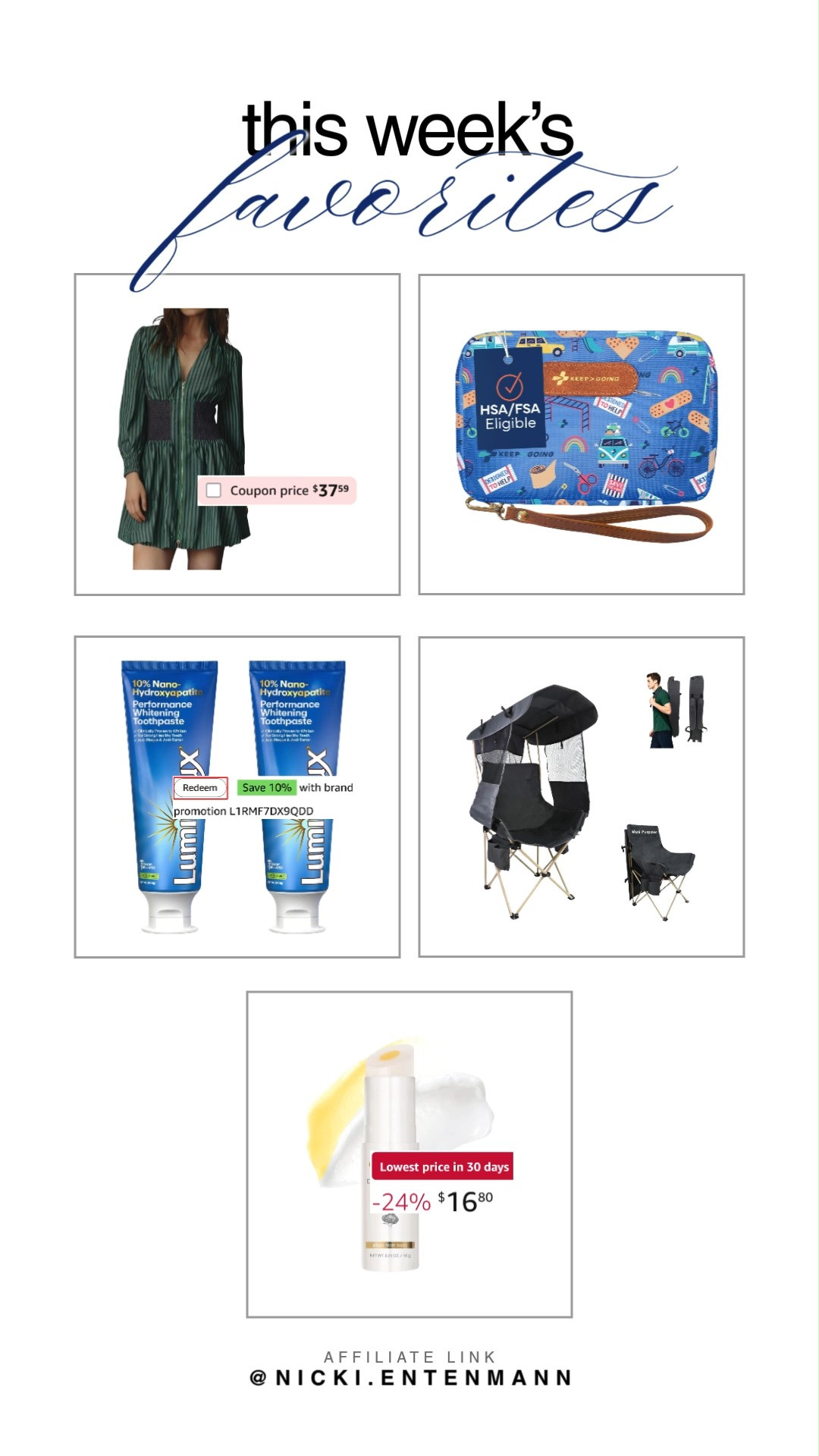 Here are some of my favorite Amazon finds this week! From stylish dresses to skincare, these picks will elevate your routine. #WeeklyFavorites #AmazonFinds #SkincareRoutine #FashionEssentials 

 #LTKootd #LTKBeauty #LTKTravel