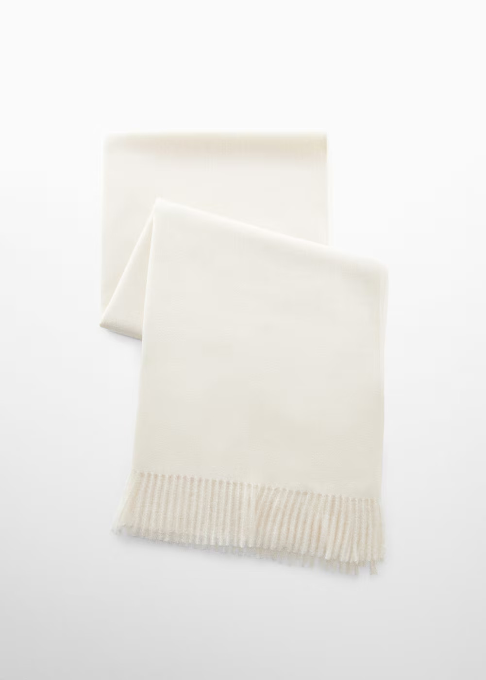 Fringed edge scarf -  Women | Mango USA | MANGO (US)