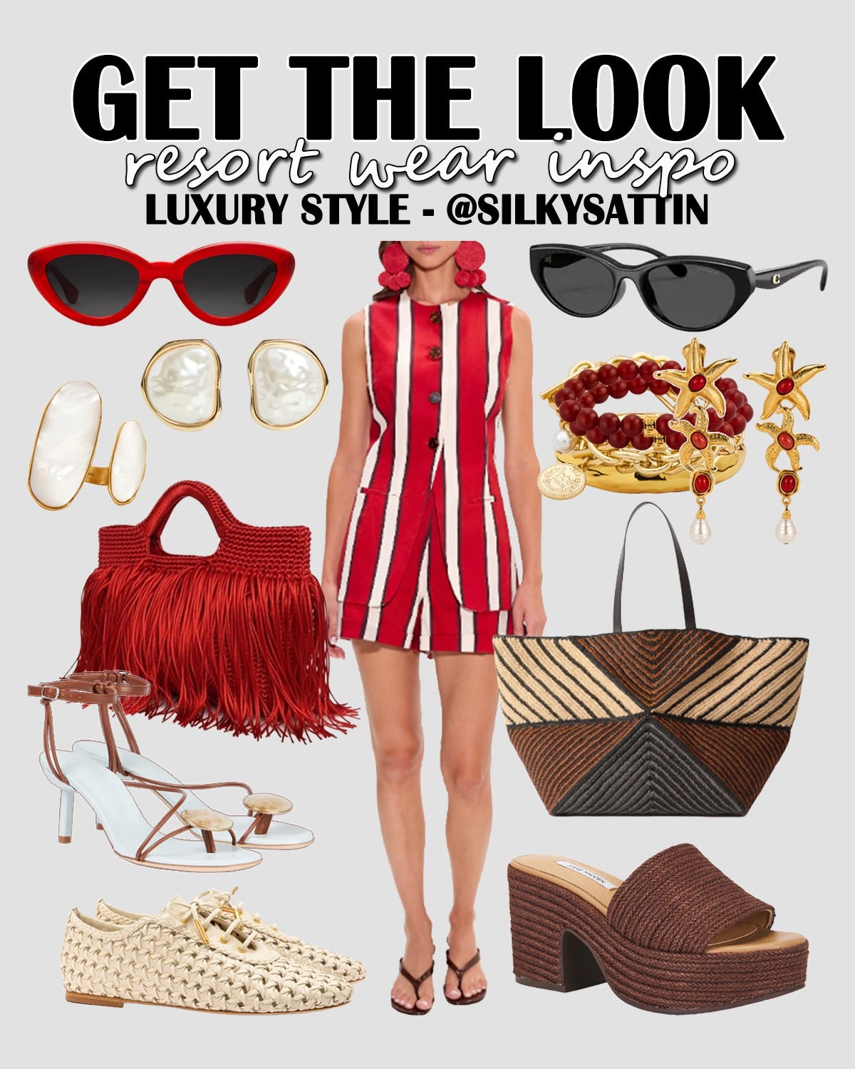 Get the Look: Resort Wear Inspo

Greece, Portugal, Spain, St. Tropez, Monaco ..I think all the above. If it’s in Europe, it’s for me so if you’re also planning a getaway, here are some inspo looks to get you started. 

Affordable Style: Up to $150
Affordable Luxury: Up to $300
Luxury Style: Above $300

summer outfit, travel outfit, vacation outfit, resort wear, girls night outfit, date night outfit, wedding guest dress, casual, formal, ootd, ootn, women’s fashion #summeroutfit #traveloutfit #vacationoutfit #resortwear #girlsnightoutfit #datenightoutfit #weddingguestdress #casual #formal #ootd #ootn #women #fashion

#LTKootd #LTKTravel