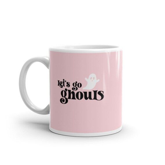 Let's go ghouls Mug, Halloween Mug, Fun Fall Mug, Spooky Mug | Etsy (US)