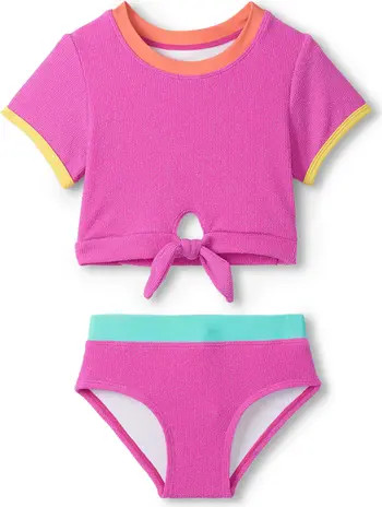 Kids' Rose Violet Two-Piece Swimsuit | Nordstrom