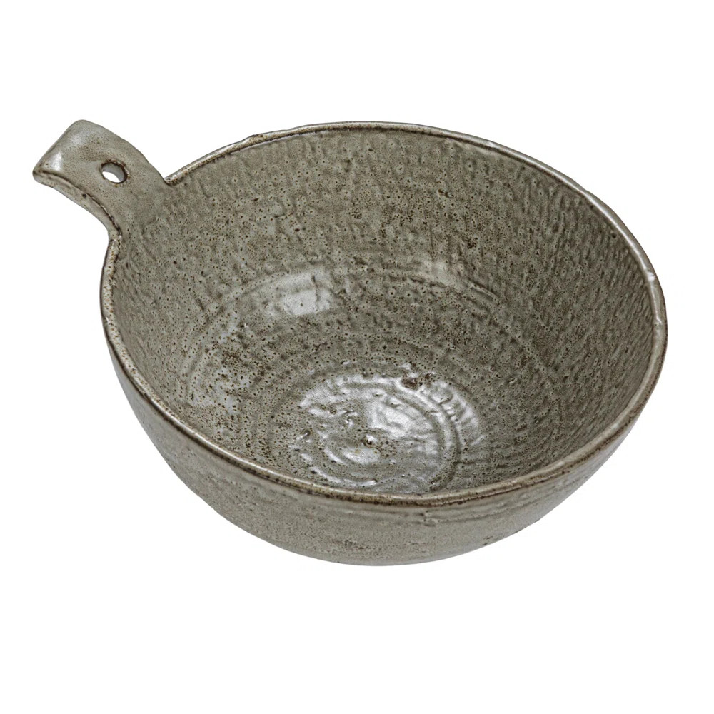 Union Rustic Large Stoneware Bowl With Handle | Wayfair | Wayfair North America