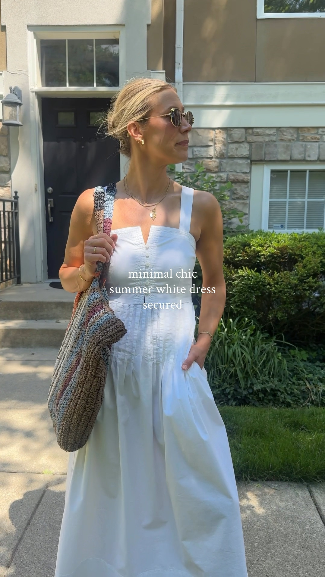 Wearing small dress, sandals tts

#LTKootd #LTKSeasonal #LTKOver40