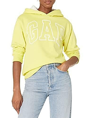 GAP womens Logo Sherpa Lined Hood Phosphorus XXL | Amazon (US)