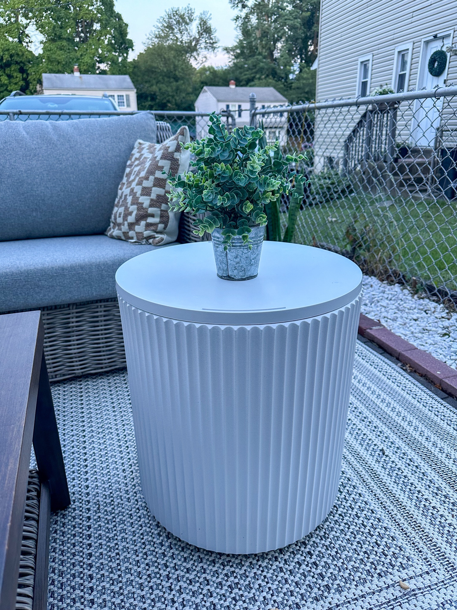 Side table cooler

#LTKSeasonal #LTKSummerSales #LTKHome